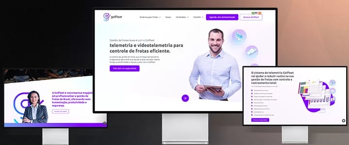 Novo site Golfleet