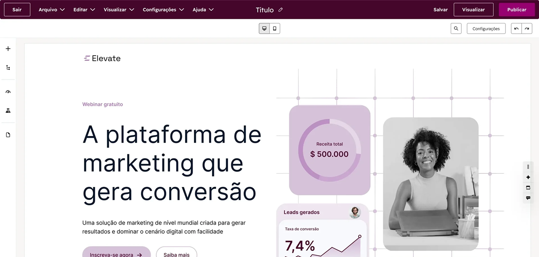 Nada supera o HubSpot Content Hub na criação de sites e gestão de conteúdo 3
