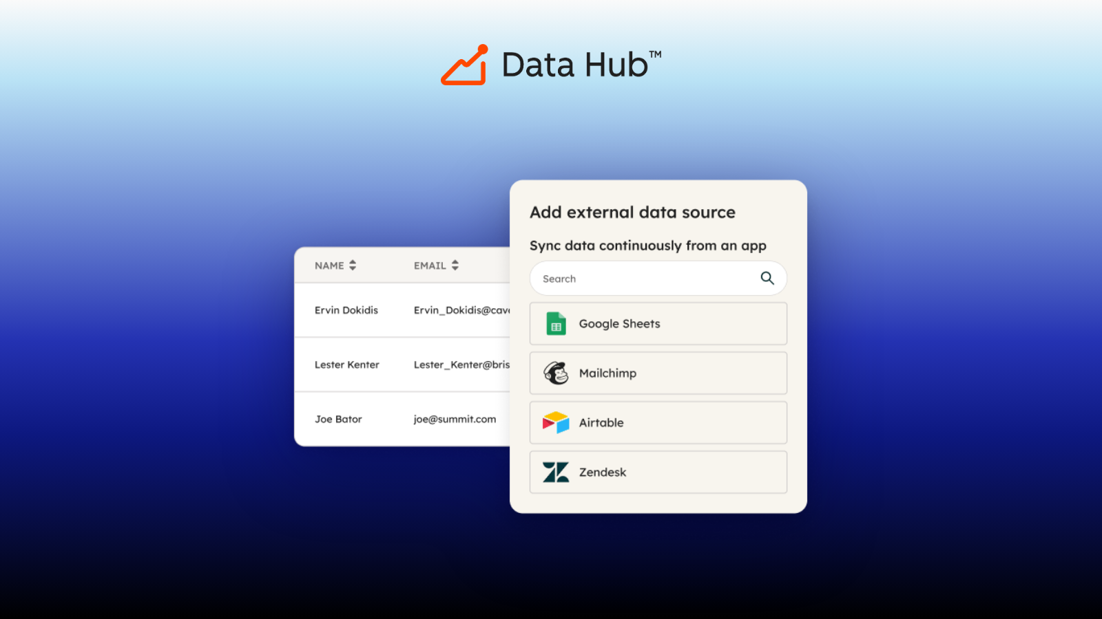 Data Studio do HubSpot Data Hub