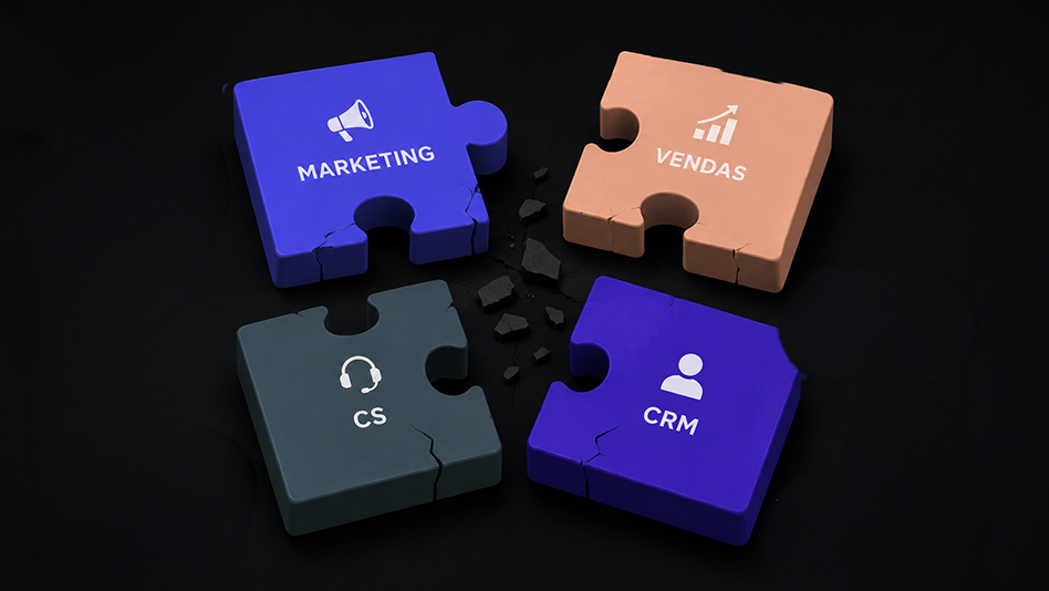 representação do que acontece quando a implementação de crm falha